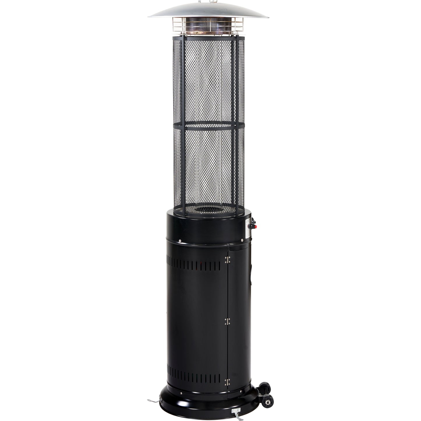 Cosi - Black Cylinder Patio Heater - Timeout Gardens