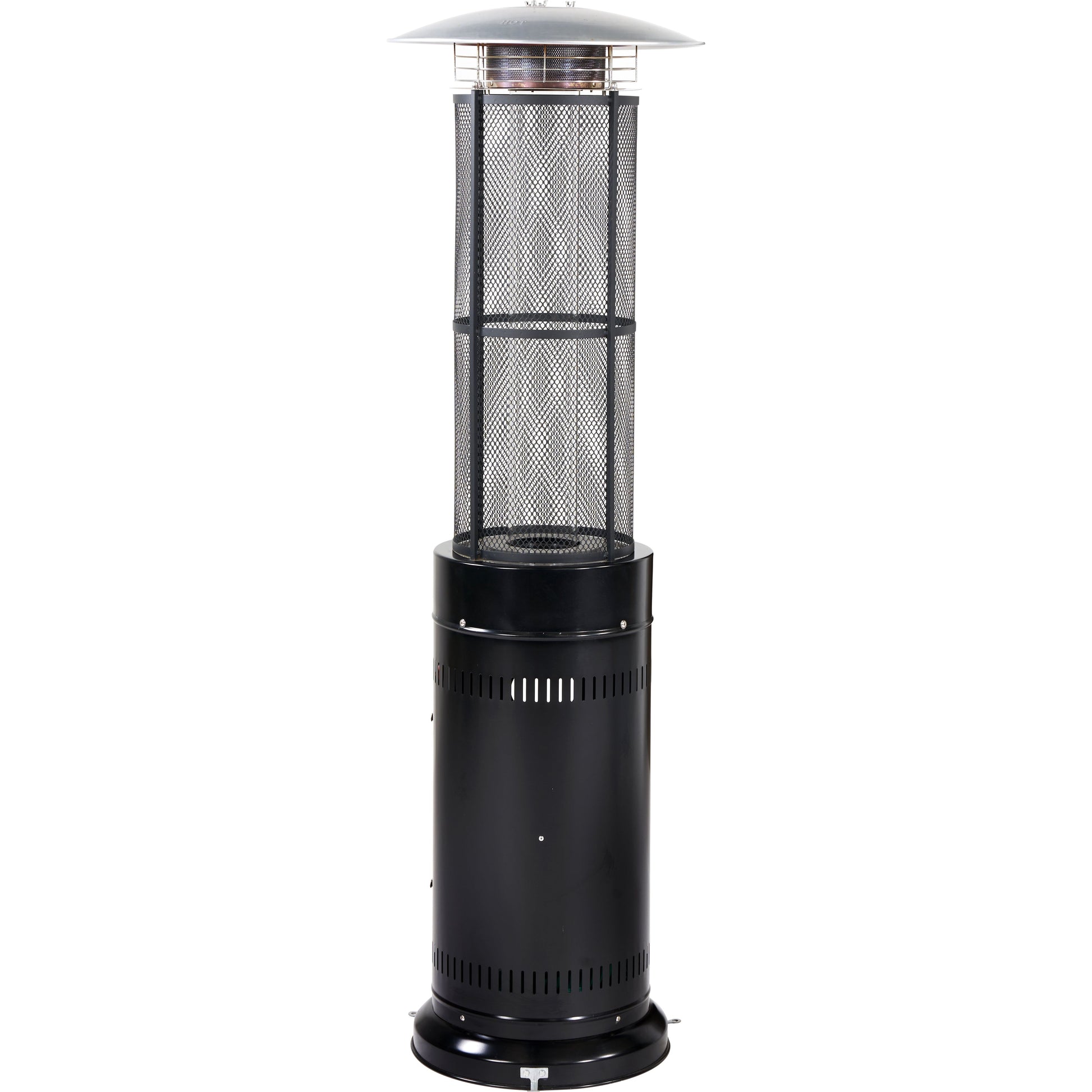 Cosi - Black Cylinder Patio Heater - Timeout Gardens