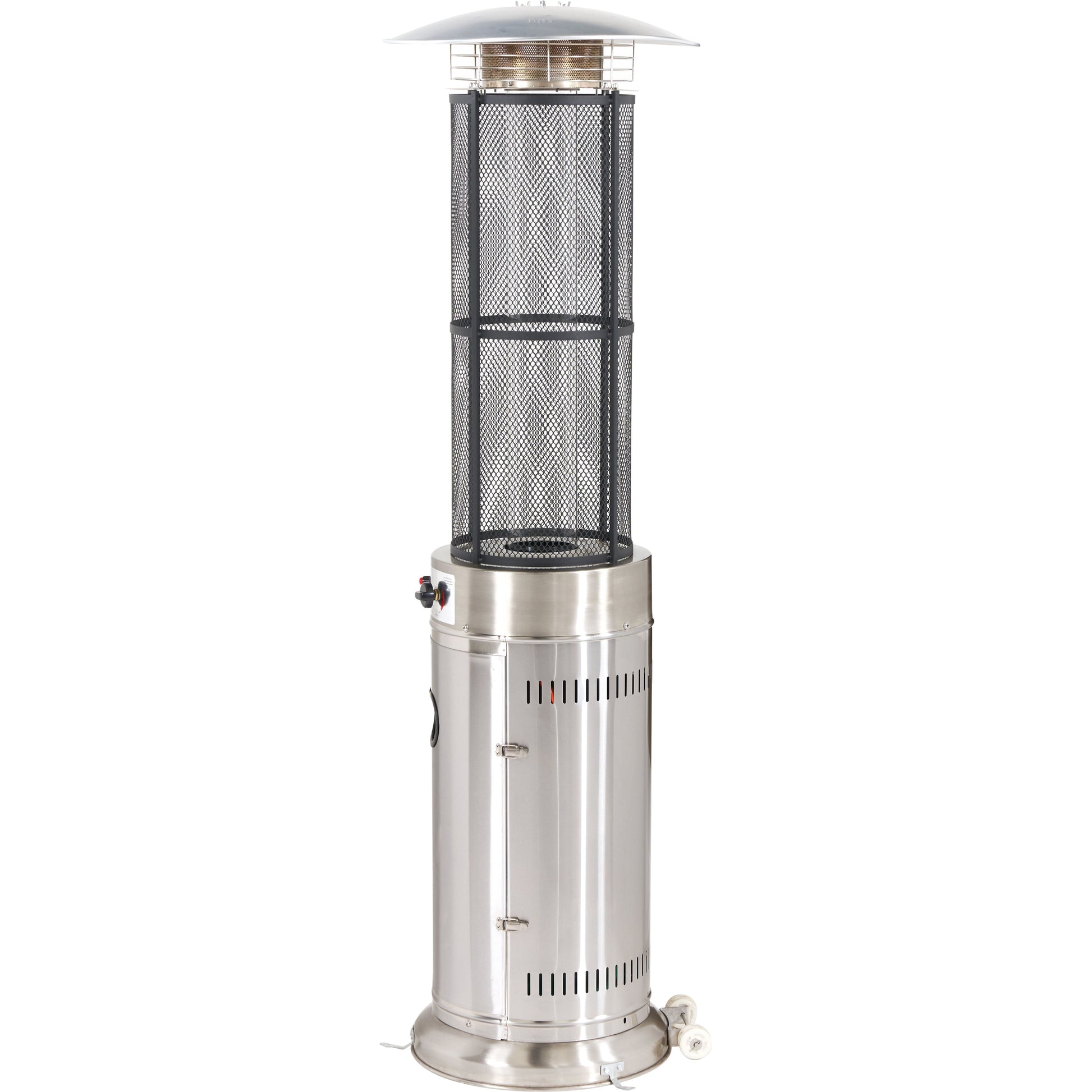 Cosi - Stainless Steel Cylinder Patio Heater - Timeout Gardens