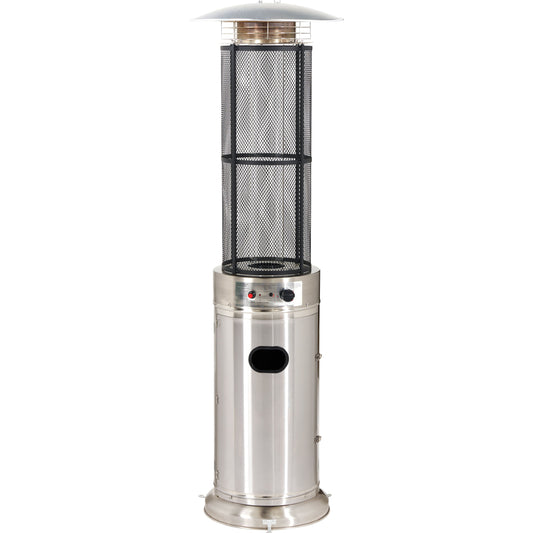 Cosi - Stainless Steel Cylinder Patio Heater - Timeout Gardens