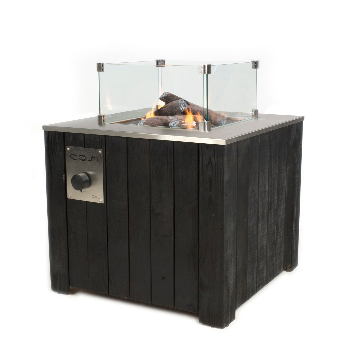 Cosi - Cosicube 70 Black Fire Pit - Timeout Gardens