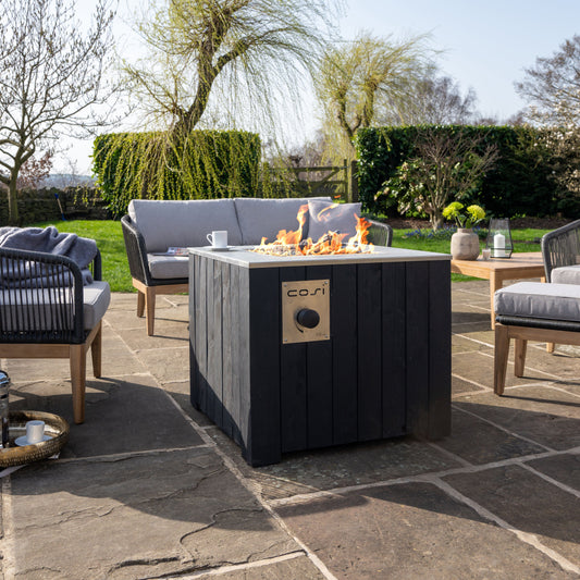 Cosi - Cosicube 70 Black Fire Pit - Timeout Gardens