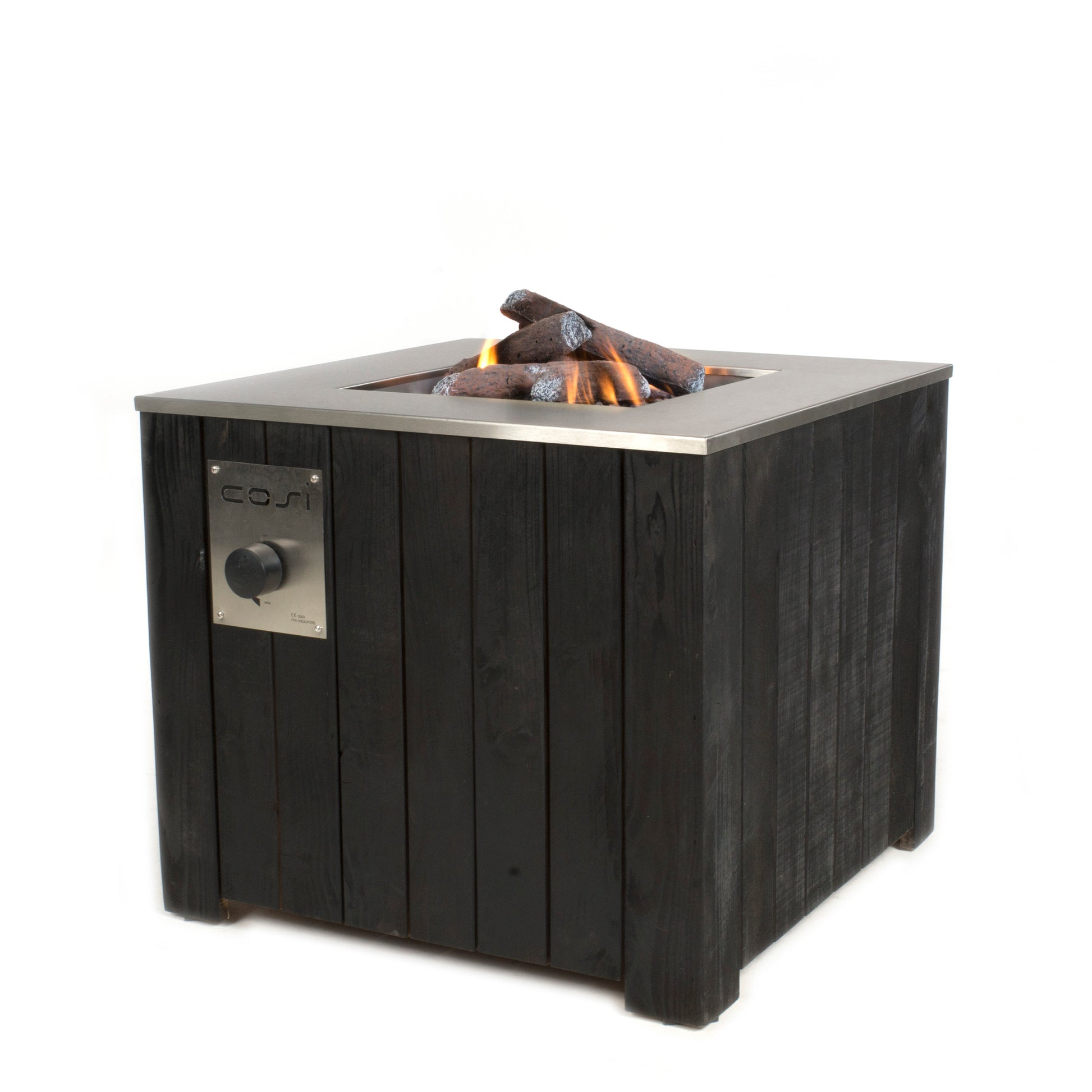 Cosi - Cosicube 70 Black Fire Pit - Timeout Gardens