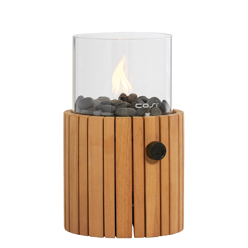 Cosi - Cosiscoop Timber Round Fire Lantern - Timeout Gardens