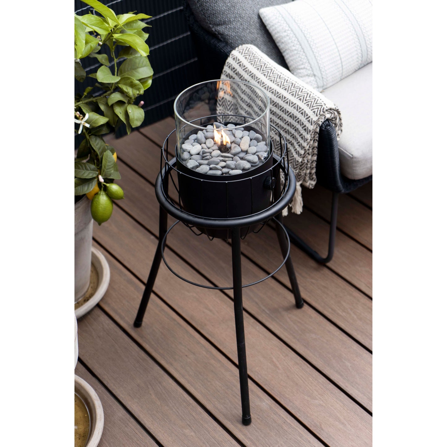 Cosi - Cosiscoop Basket High Black Lantern - Timeout Gardens