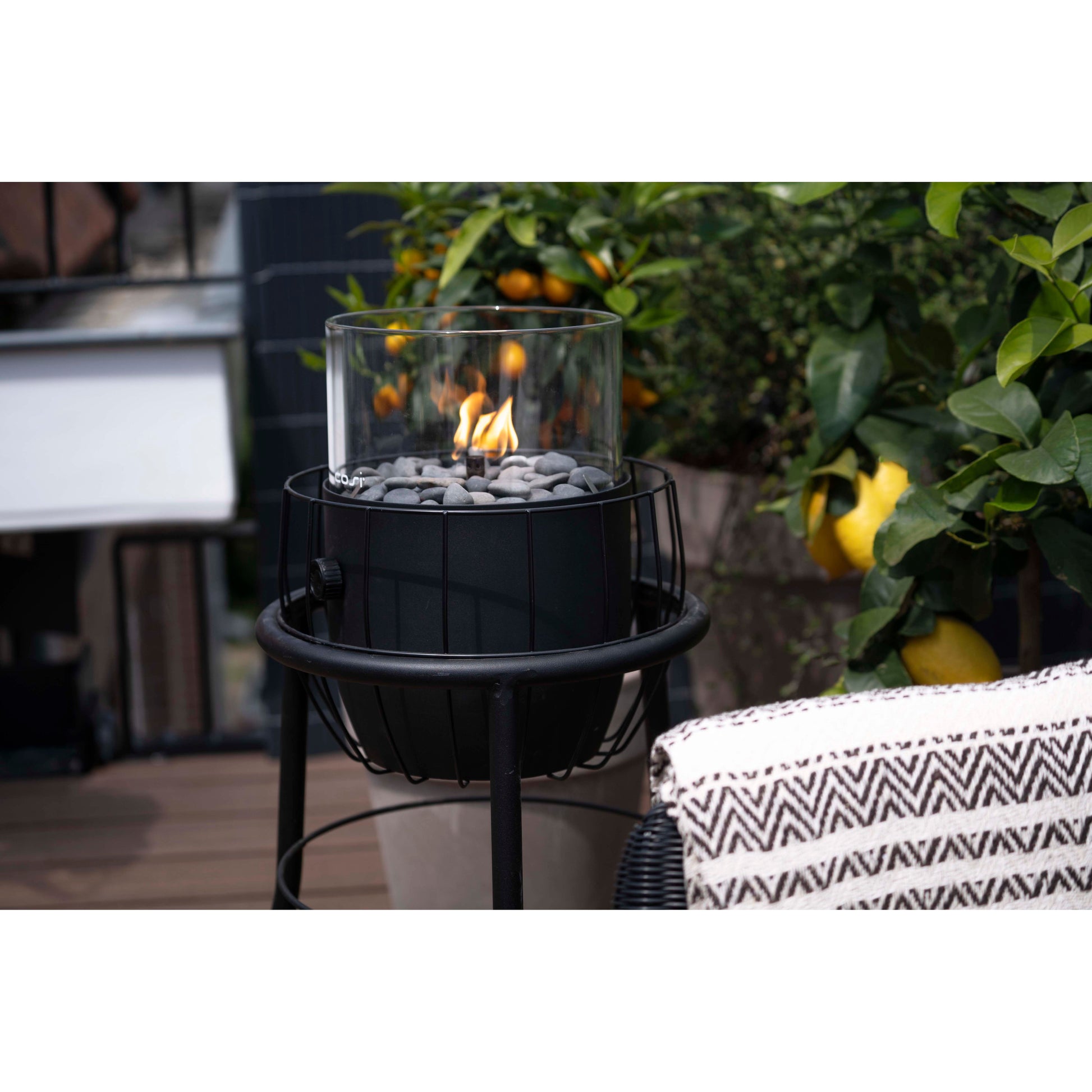 Cosi - Cosiscoop Basket High Black Lantern - Timeout Gardens