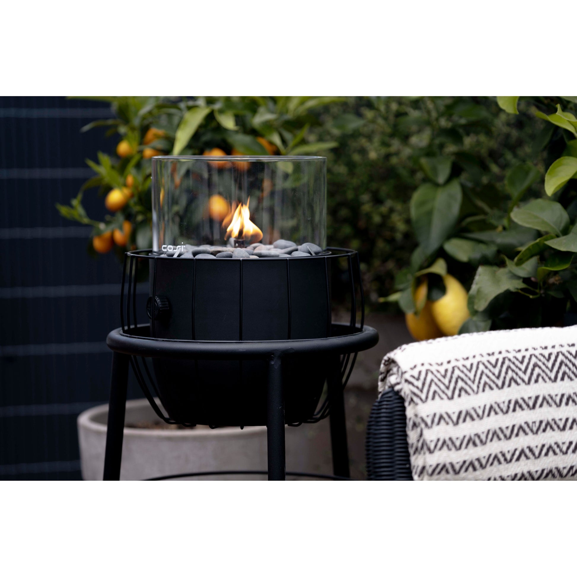 Cosi - Cosiscoop Basket High Black Lantern - Timeout Gardens