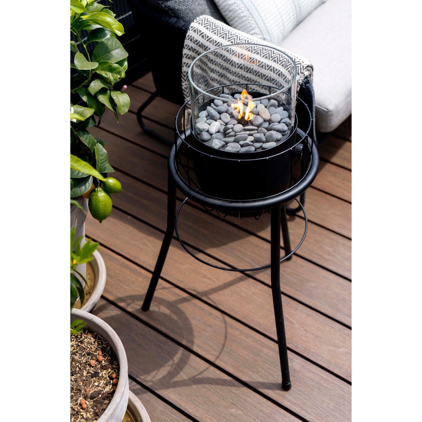 Cosi - Cosiscoop Basket High Black Lantern - Timeout Gardens