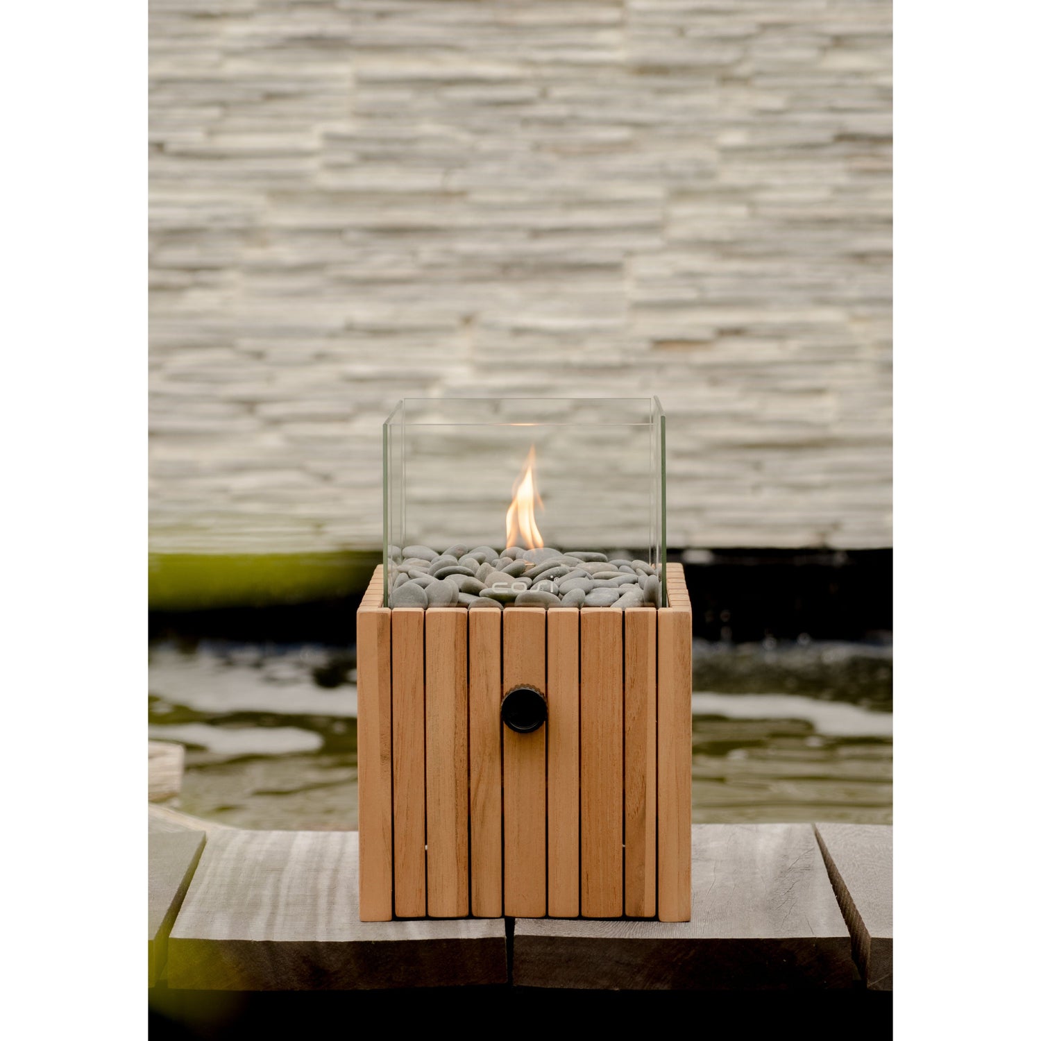 Cosi - Cosiscoop Timber Square Fire Lantern - Timeout Gardens