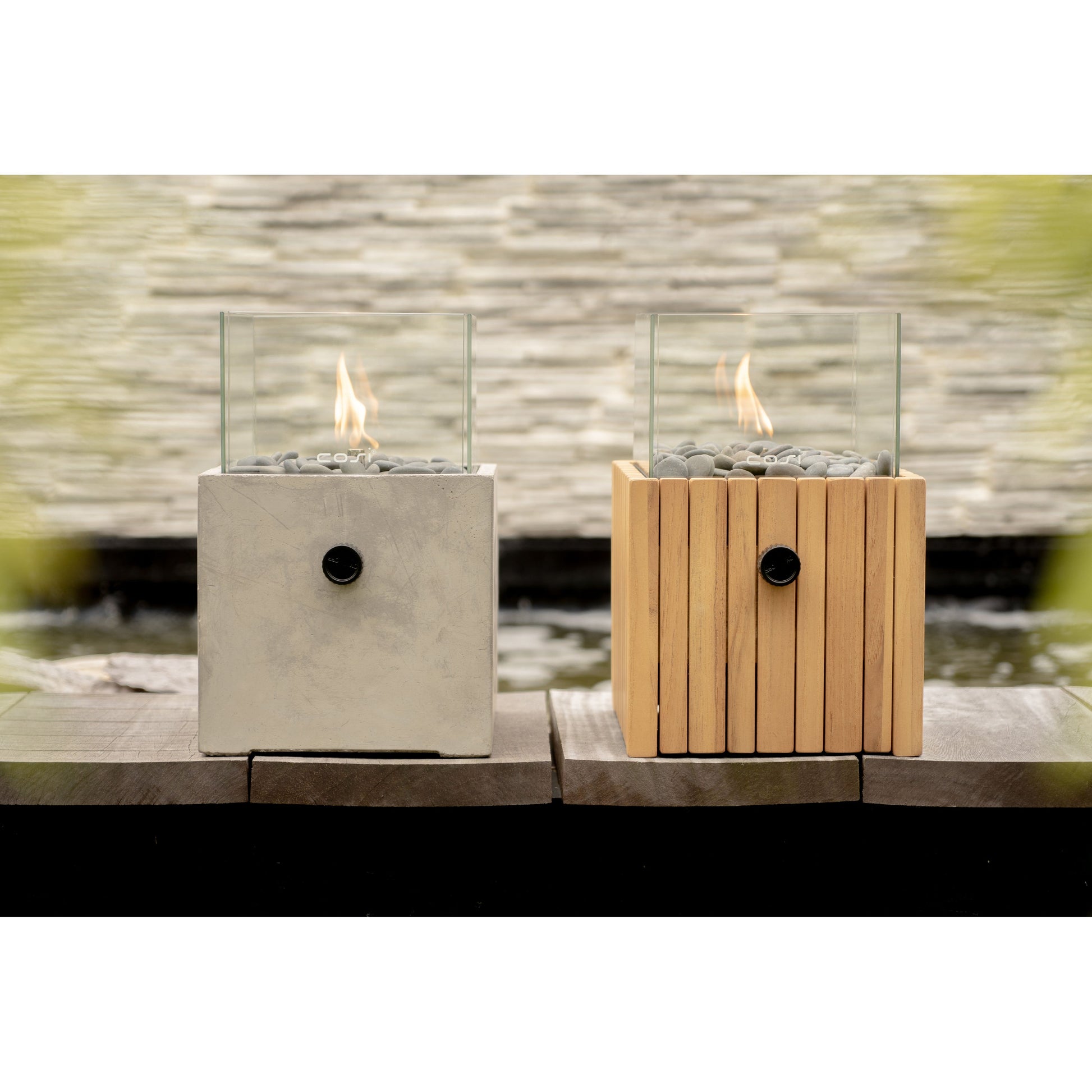 Cosi - Cosicement Square Fire Lantern - Timeout Gardens