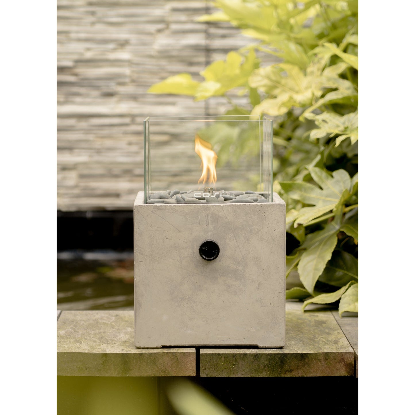 Cosi - Cosicement Square Fire Lantern - Timeout Gardens