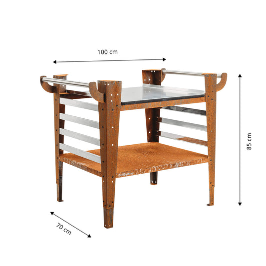 Grill Symbol - Stand for Pizza Oven Baso - Timeout Gardens