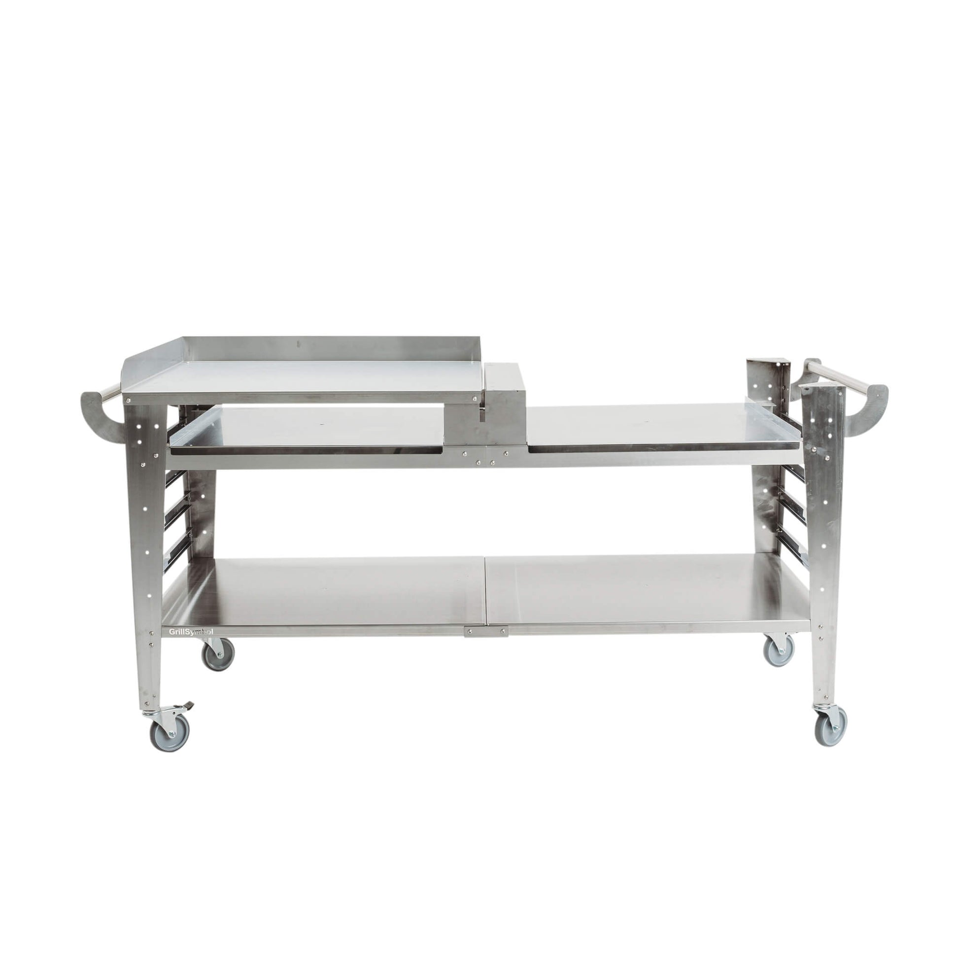 Grill Symbol - stainless steel Side Table for Pizza Oven Baso-inox-XL - Timeout Gardens