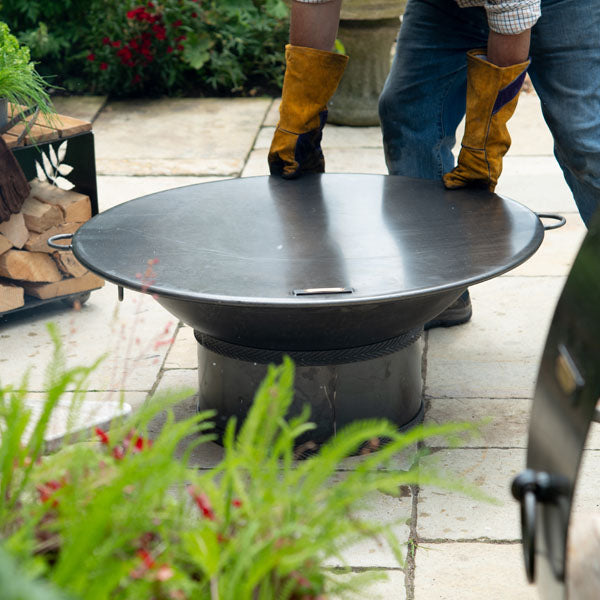 Firepits Uk - Flat Table Top Lid - Timeout Gardens