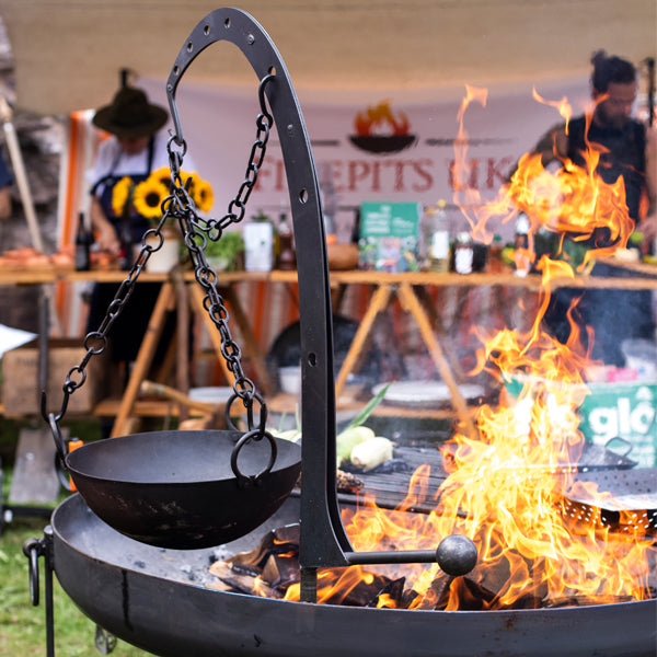 Firepits Uk - Hanging Arm with Hook - Timeout Gardens