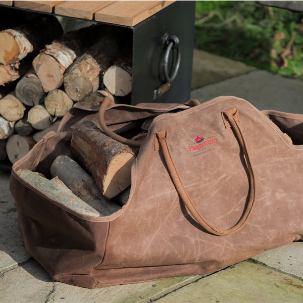 Firepits Uk - Log Carrier Bag - Timeout Gardens