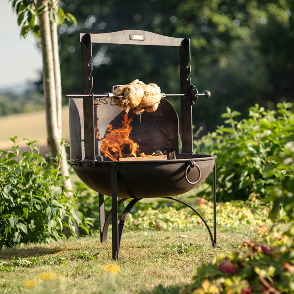 Firepits Uk - Rotisserie - Timeout Gardens