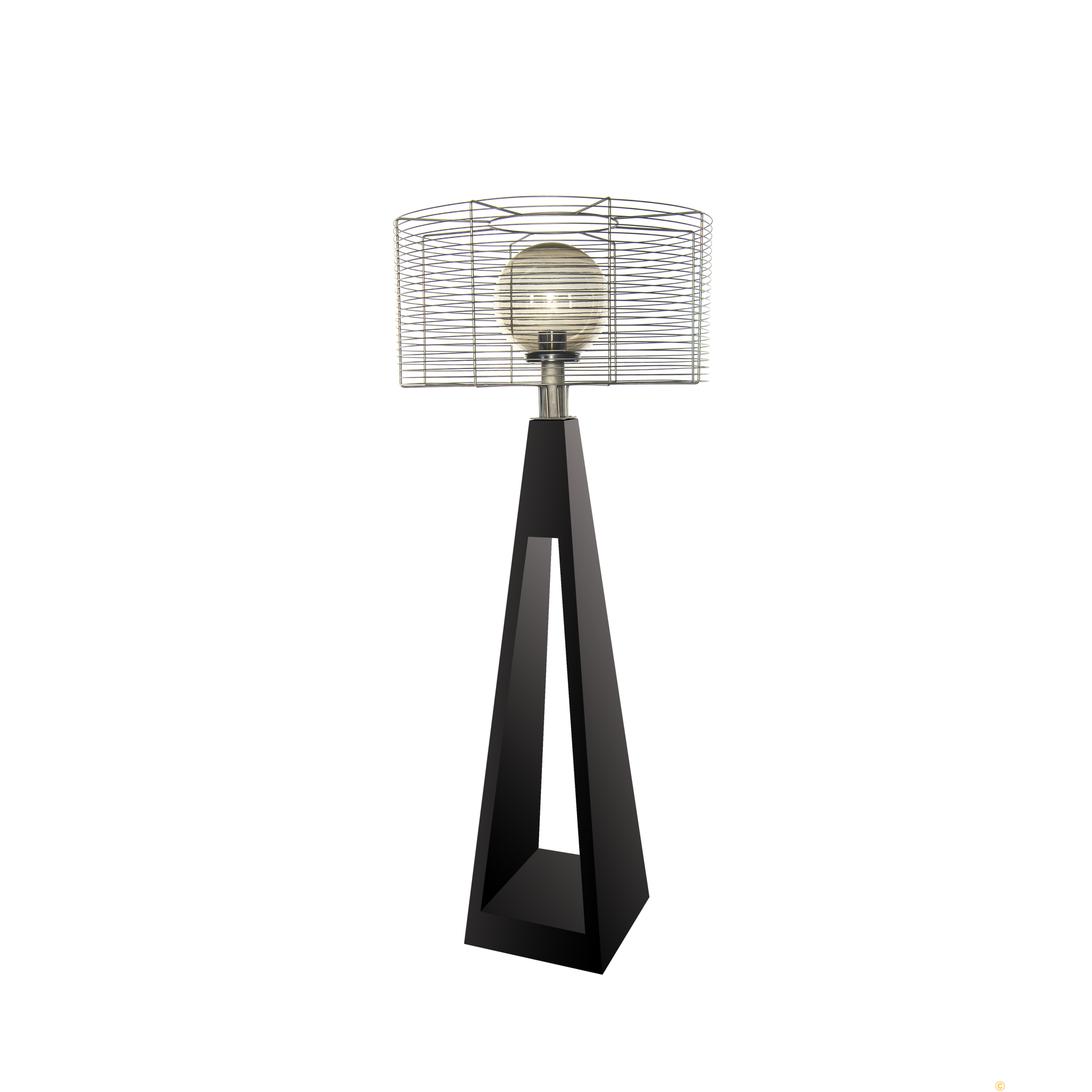 Quan Garden Art - QUADRO LAMP CARBON - Timeout Gardens