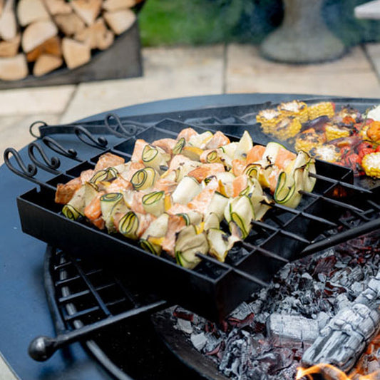 Firepits Uk - Kebab Rack - Timeout Gardens