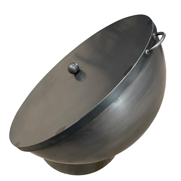 Firepits Uk - Tilted Sphere Lid - Timeout Gardens
