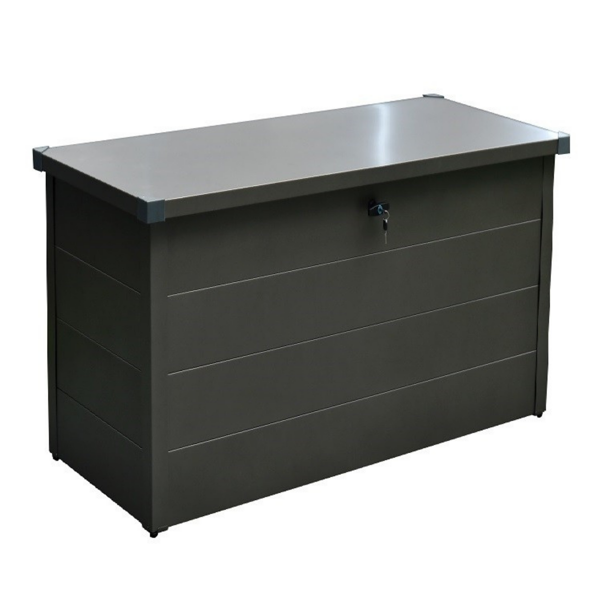 Large Black Plastic storage box