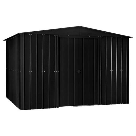 Large Black Plastic Shed