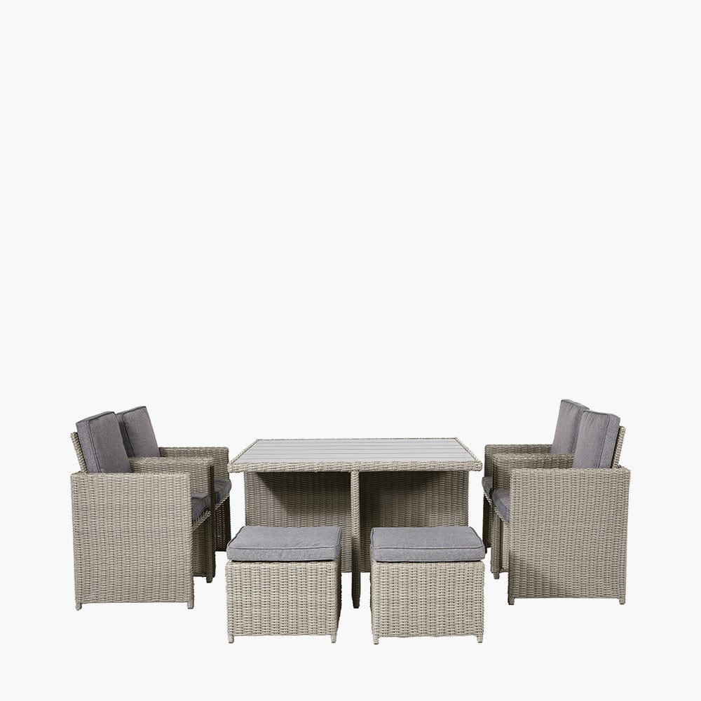 Bermuda Outdoor Cube Set with Ceramic Top